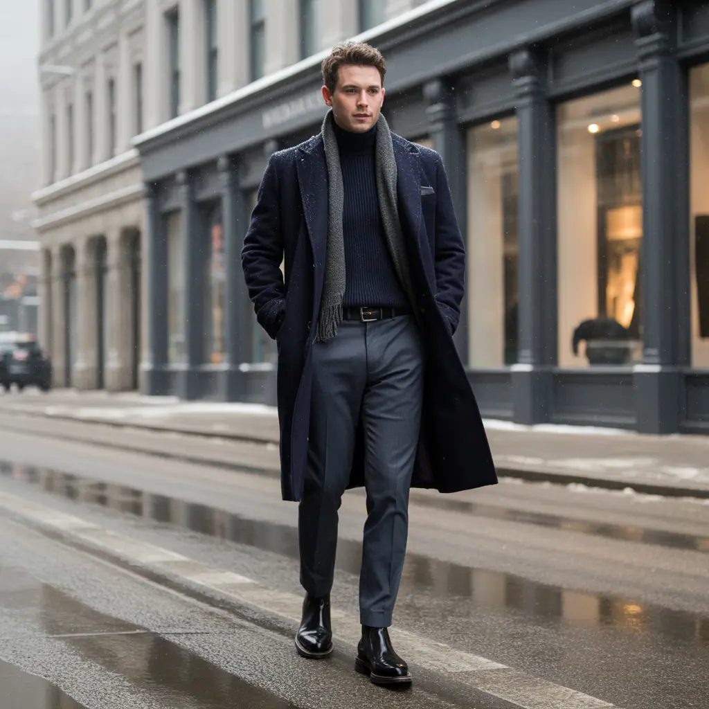 men winter outfits