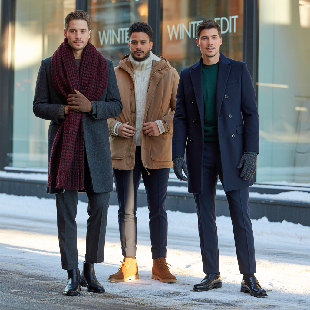 men winter outfits