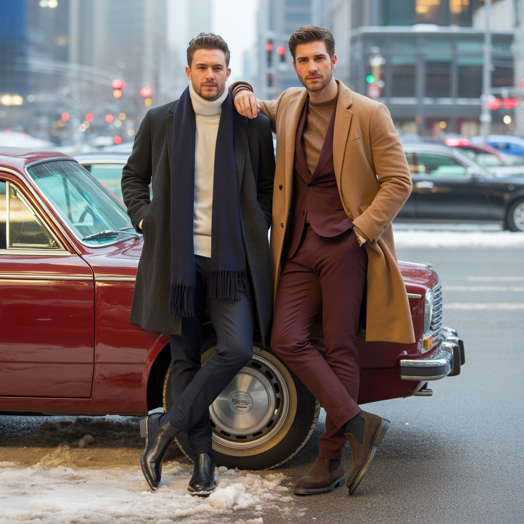 men winter outfits