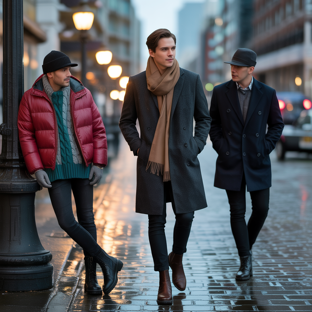men winter outfits