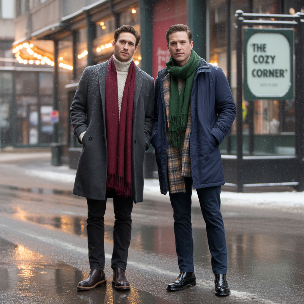 men winter outfits