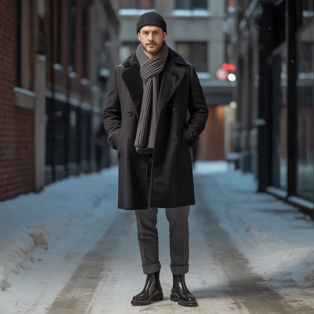 men winter outfits