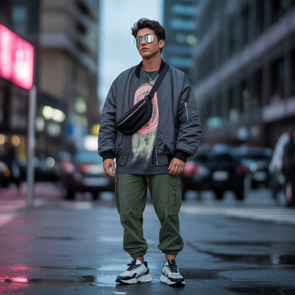 mens aesthetic streetwear looks