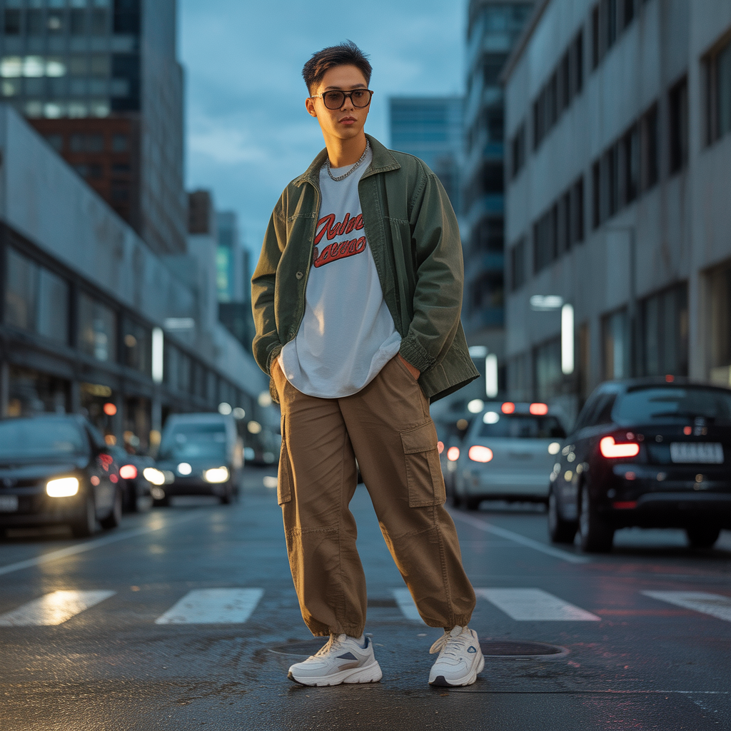 mens aesthetic streetwear looks
