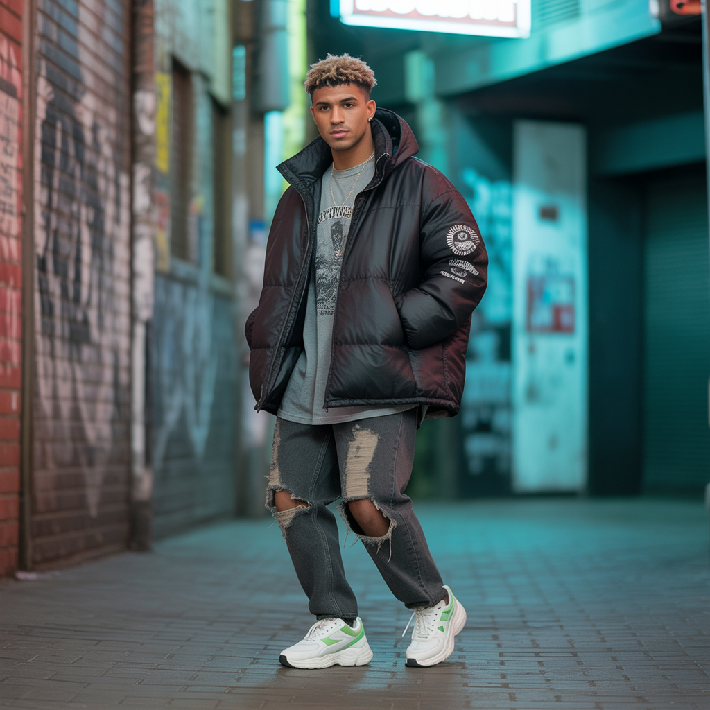 mens aesthetic streetwear looks