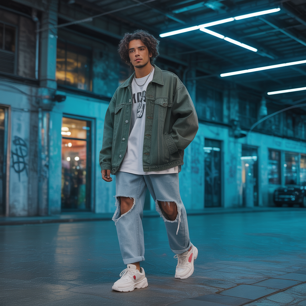 mens aesthetic streetwear looks