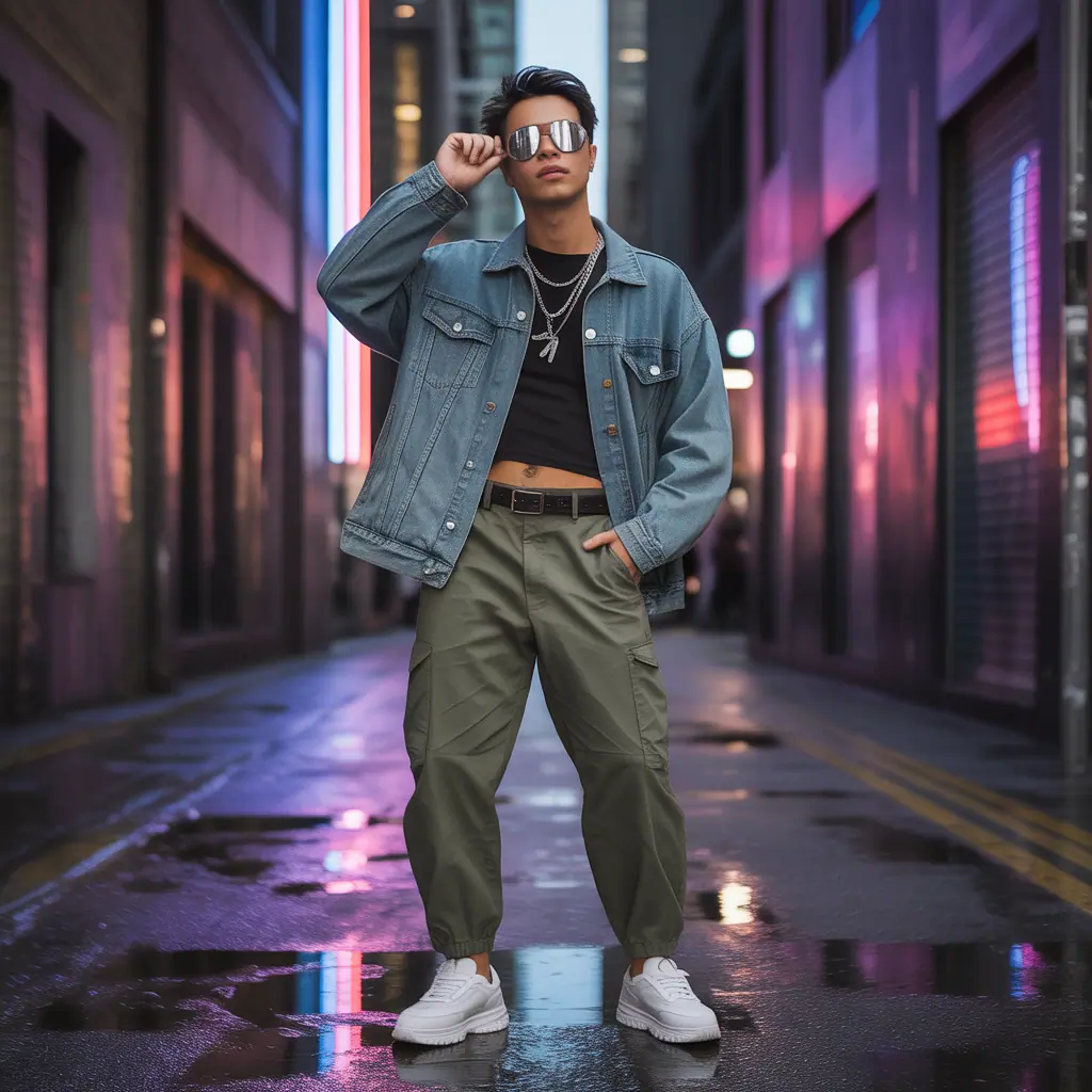 mens aesthetic streetwear looks