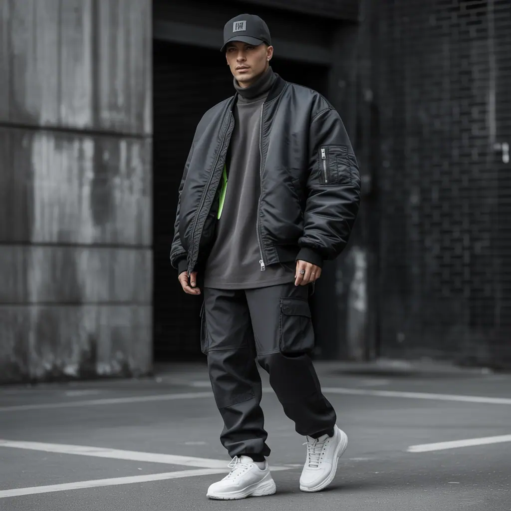 mens aesthetic streetwear looks