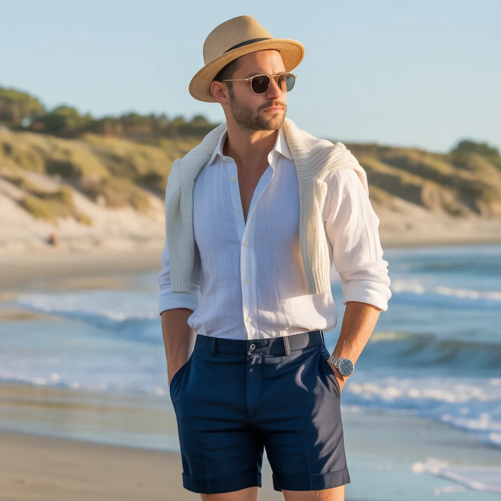 mens beach outfits