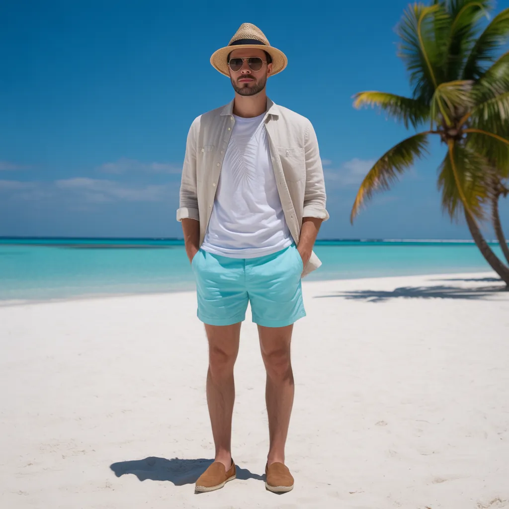 mens beach outfits