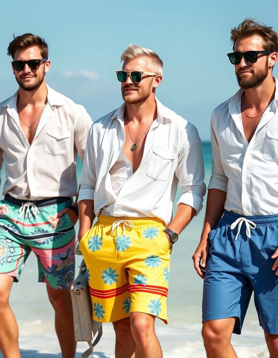 mens beach outfits