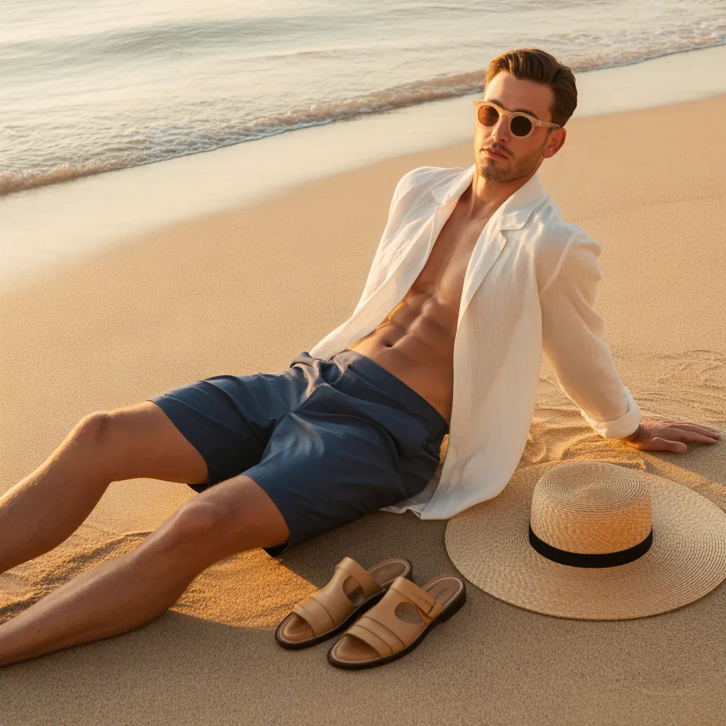 mens beach outfits
