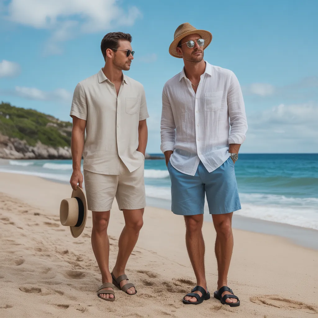 mens beach outfits