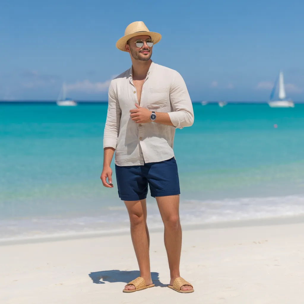 mens beach outfits