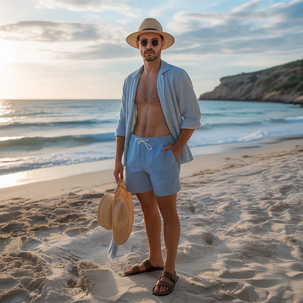 mens beach outfits