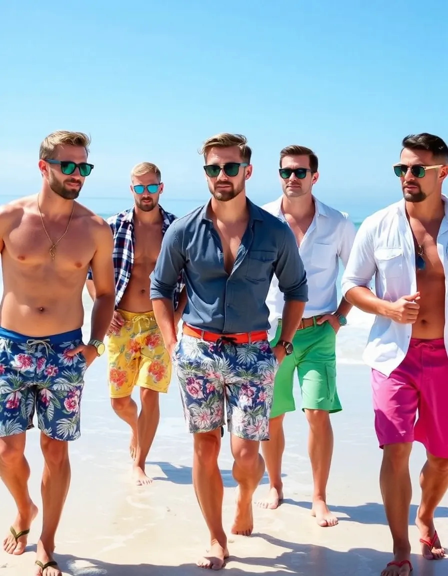 mens beach outfits
