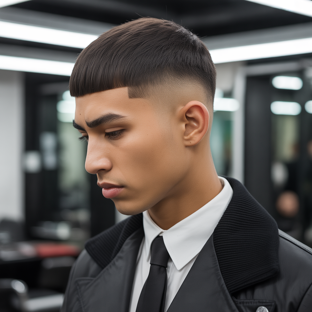 mens black haircuts