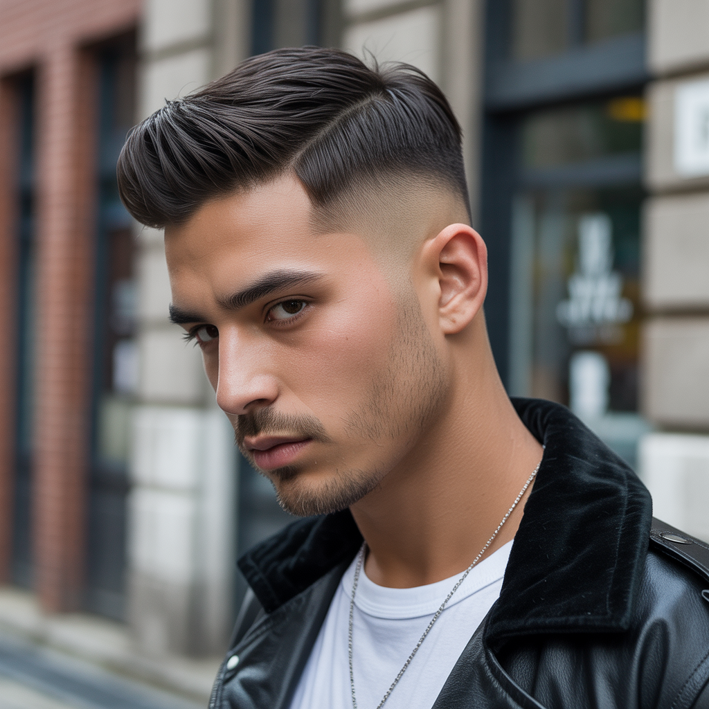 mens black haircuts