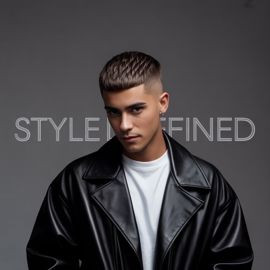 mens black haircuts