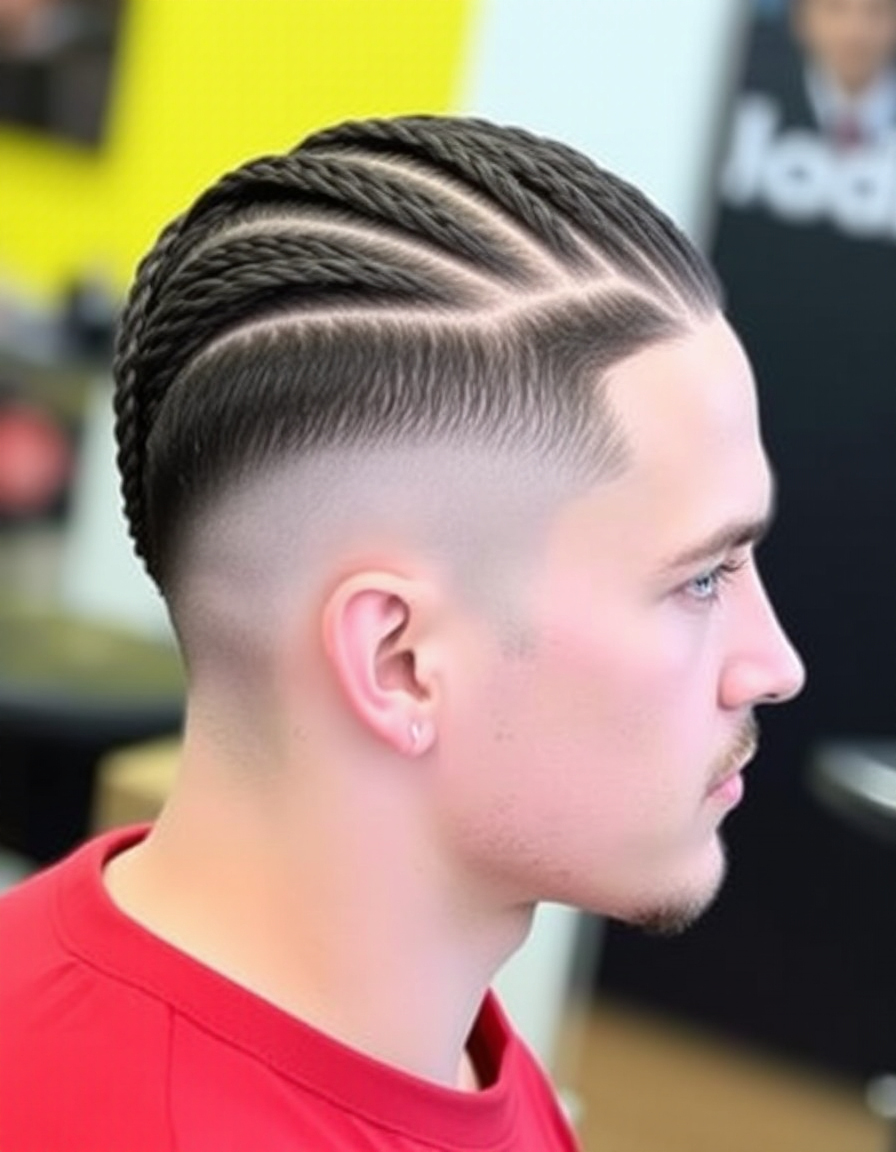 mens braids hairstyles with undercut