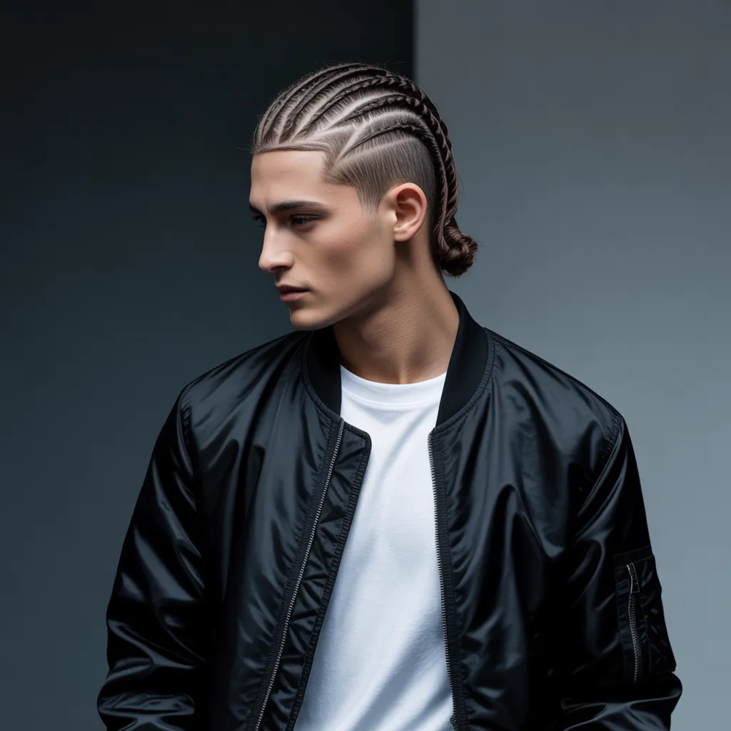 mens braids hairstyles with undercut