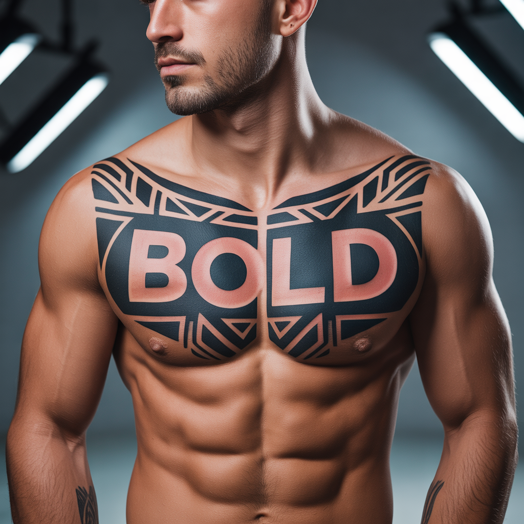 mens chest tattoo ideas