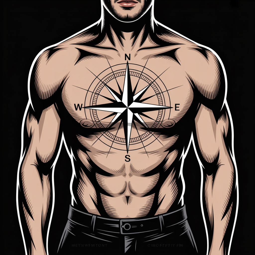 mens chest tattoo ideas