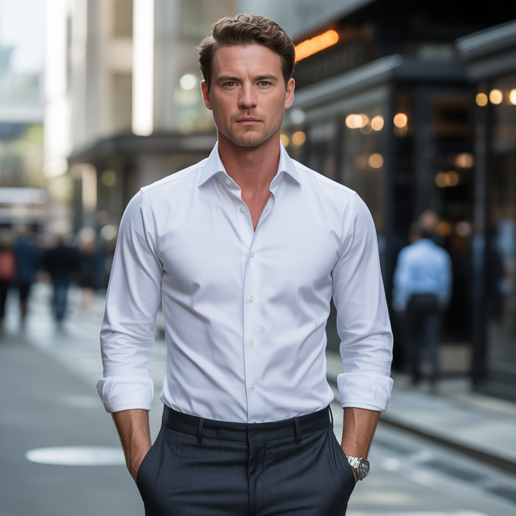 mens dress shirt