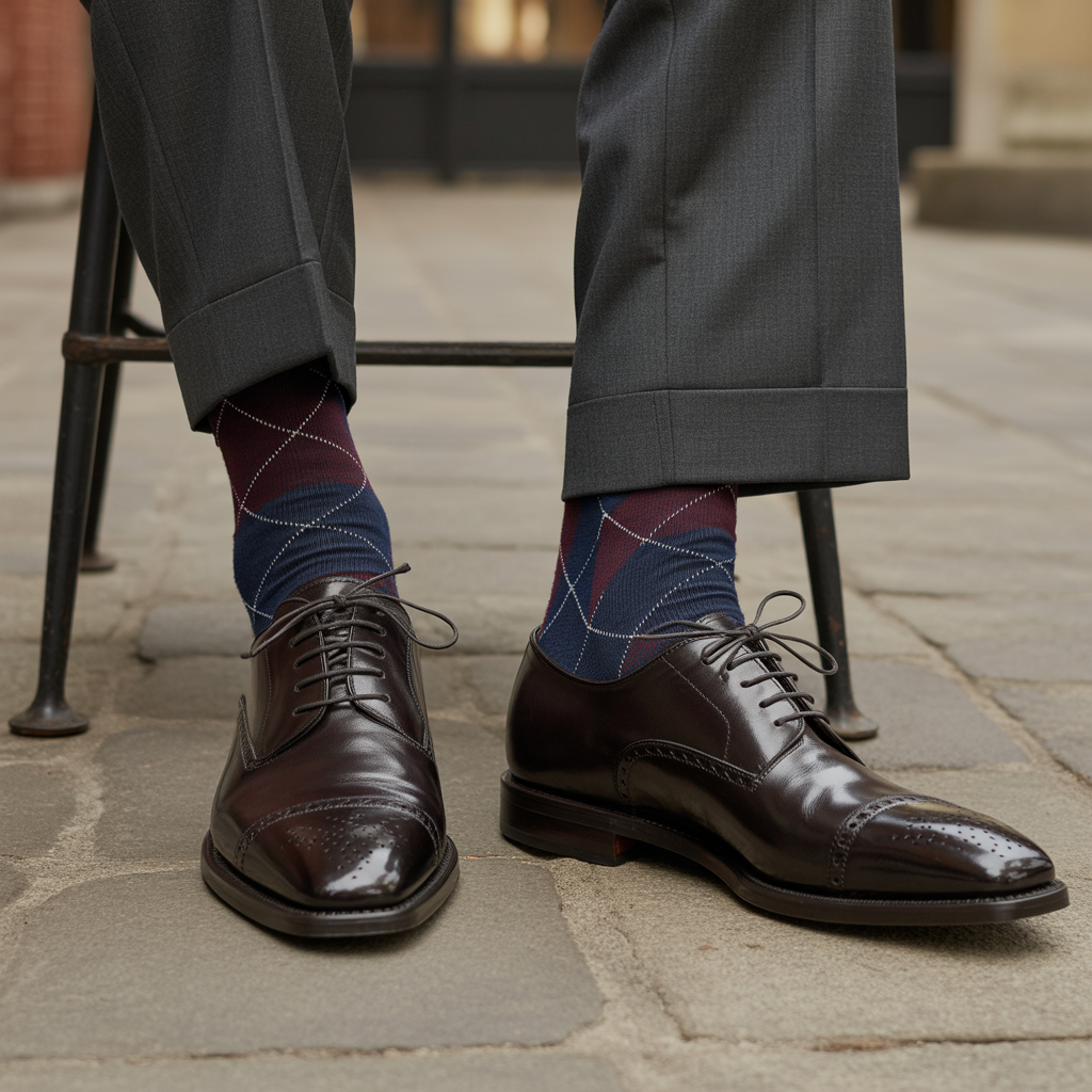 mens dress socks