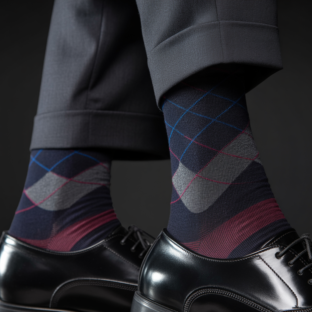 mens dress socks