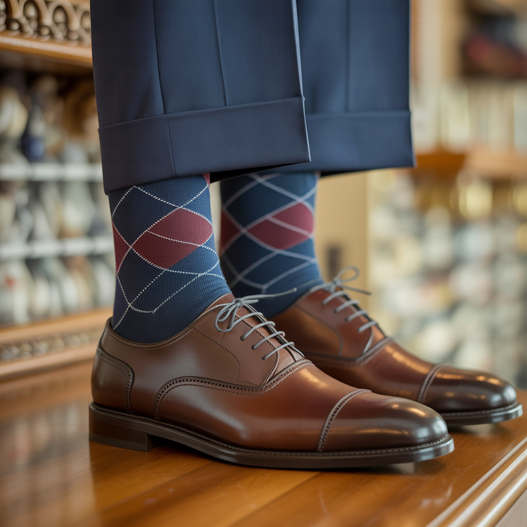 mens dress socks
