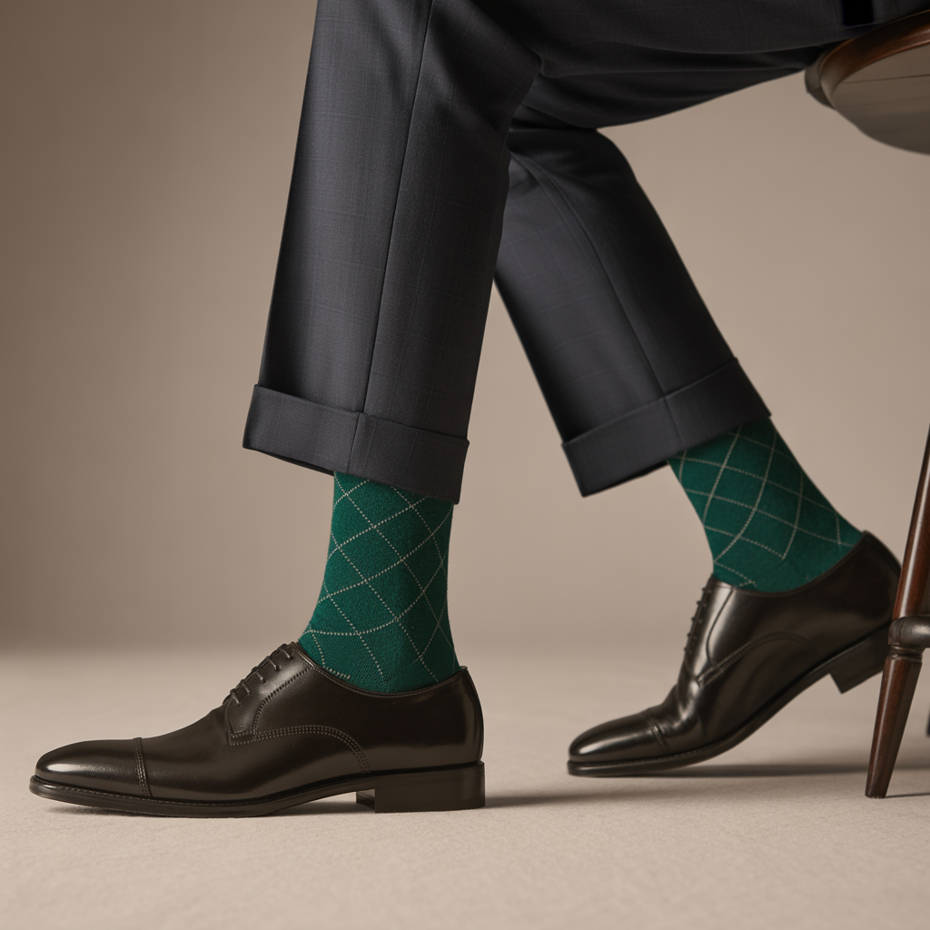 mens dress socks