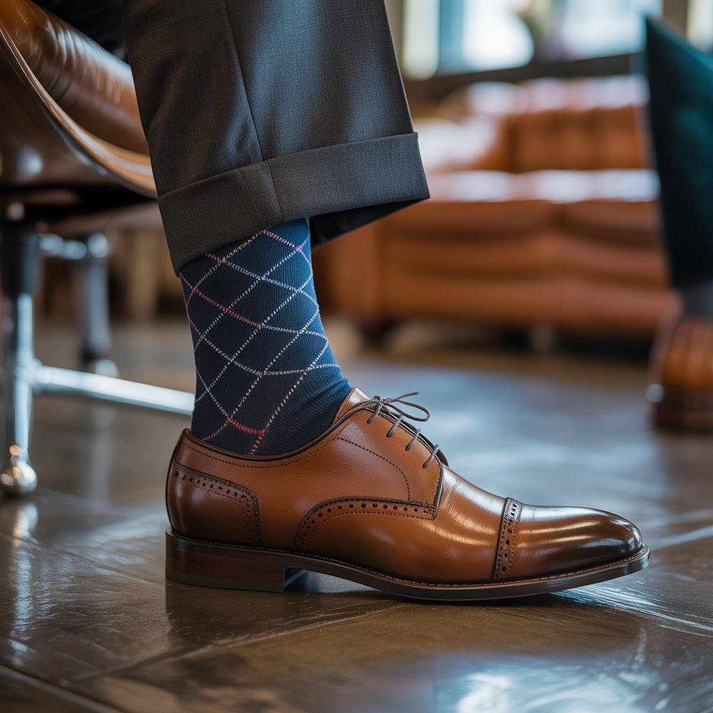 mens dress socks