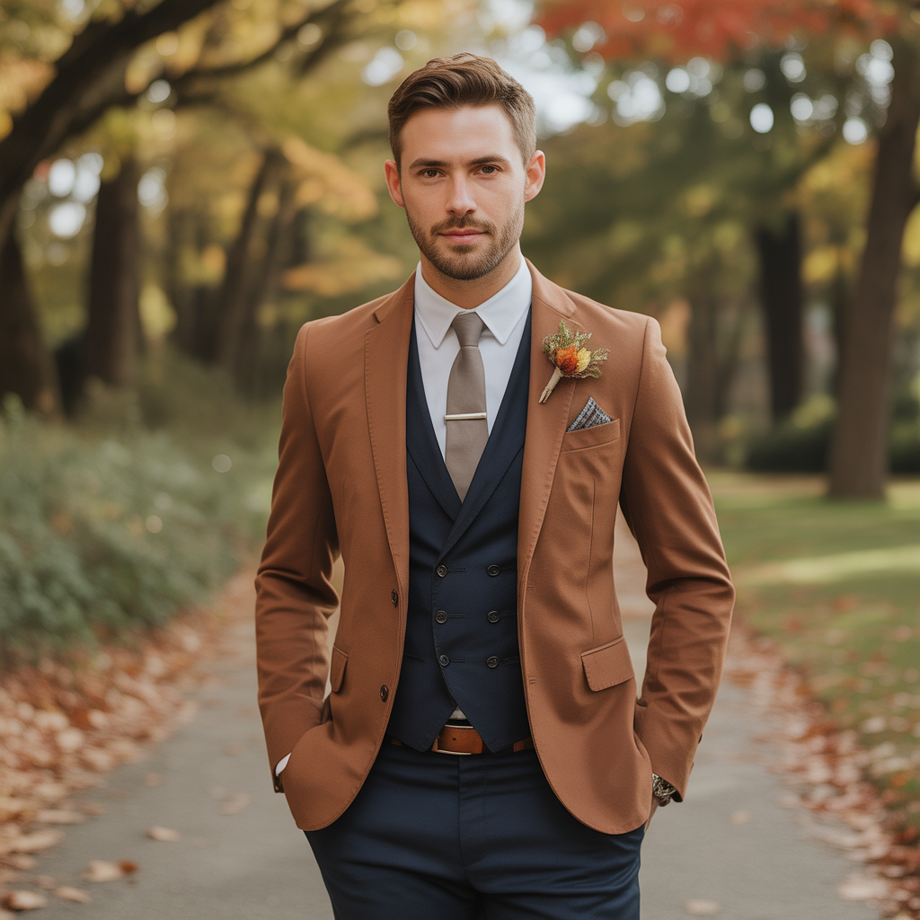 mens fall wedding outfit ideas