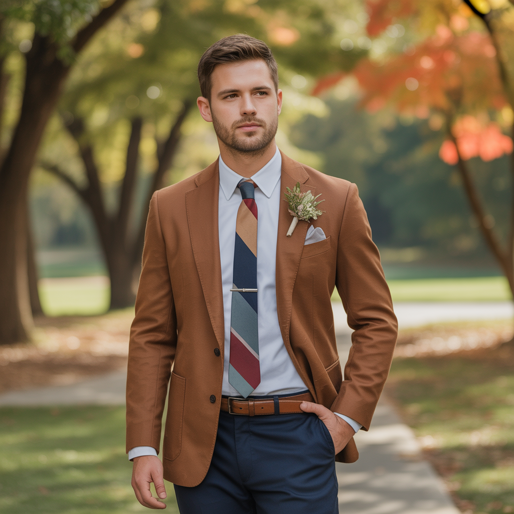 mens fall wedding outfit ideas