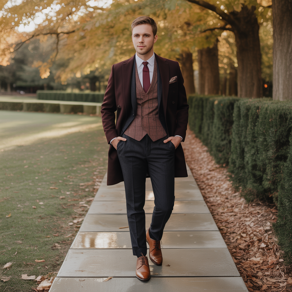 mens fall wedding outfit ideas