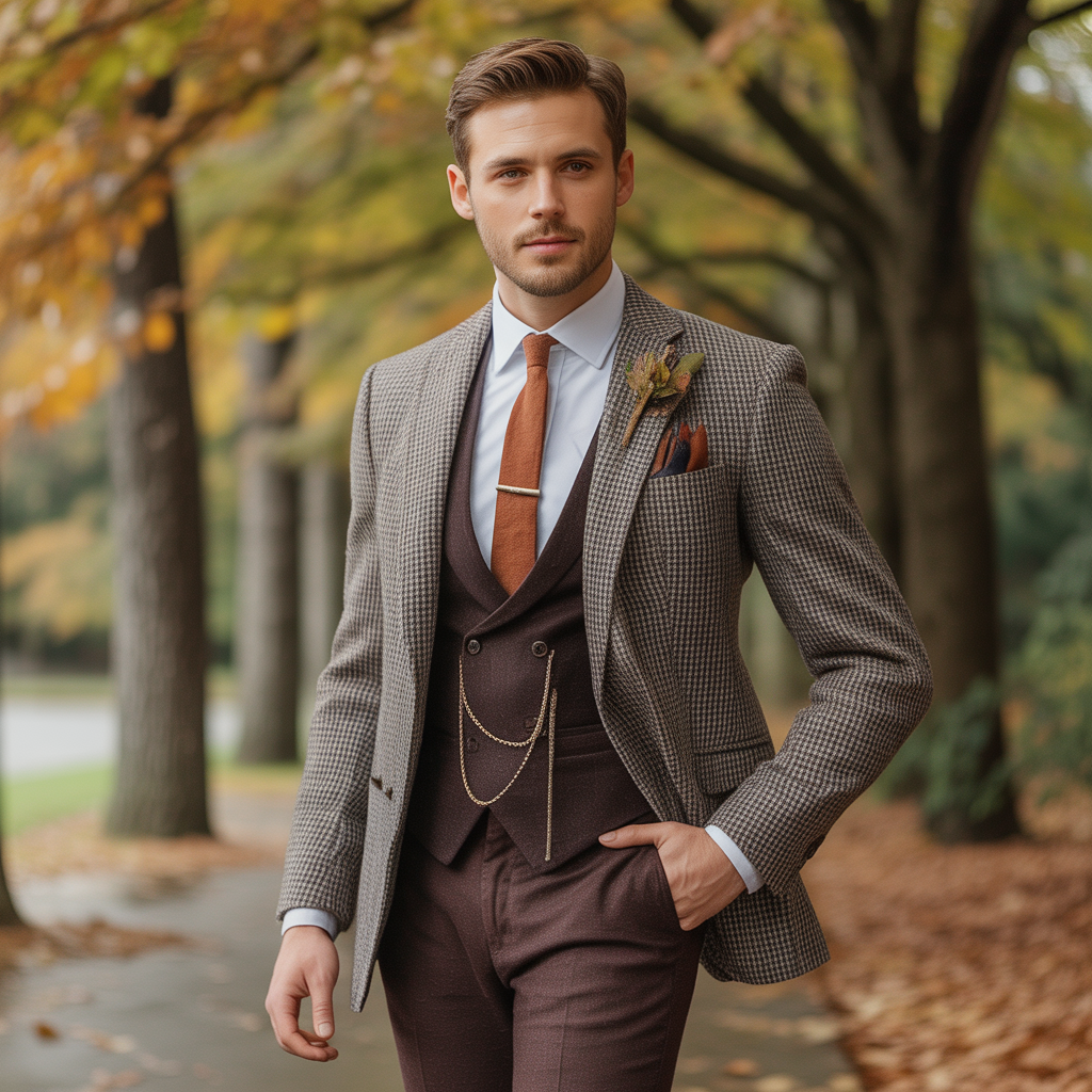 mens fall wedding outfit ideas