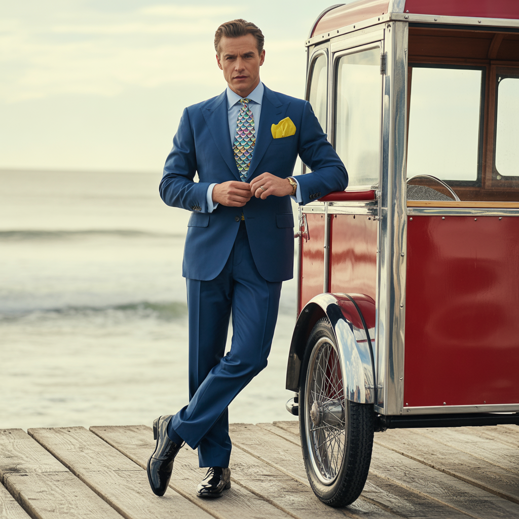 mens fashion fish chips