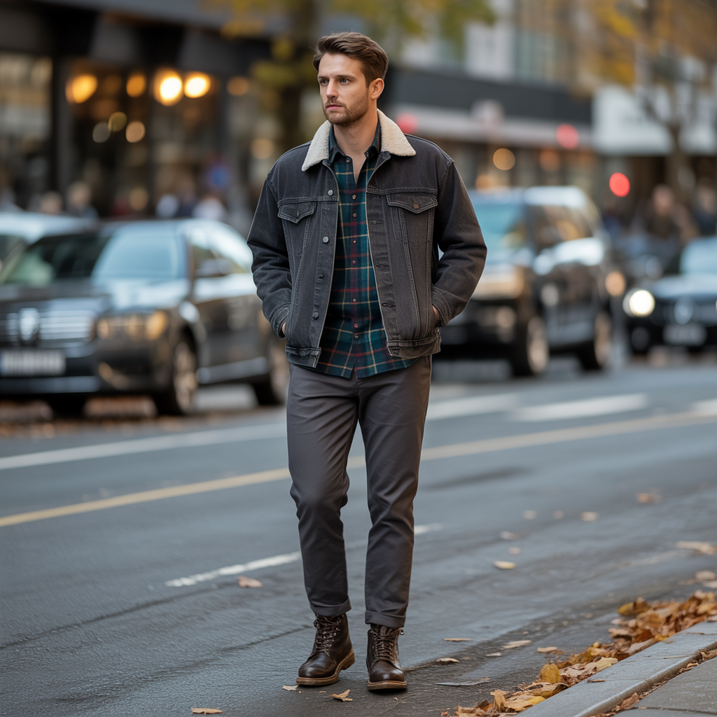 mens flannel outfit ideas
