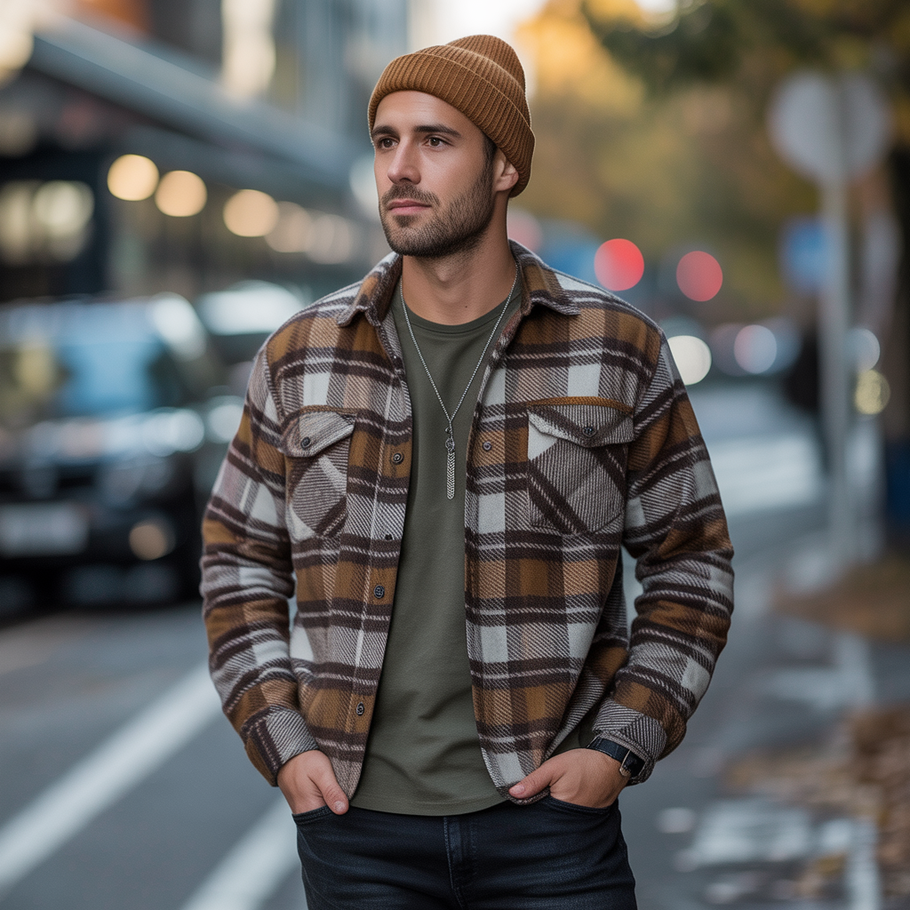 mens flannel outfit ideas
