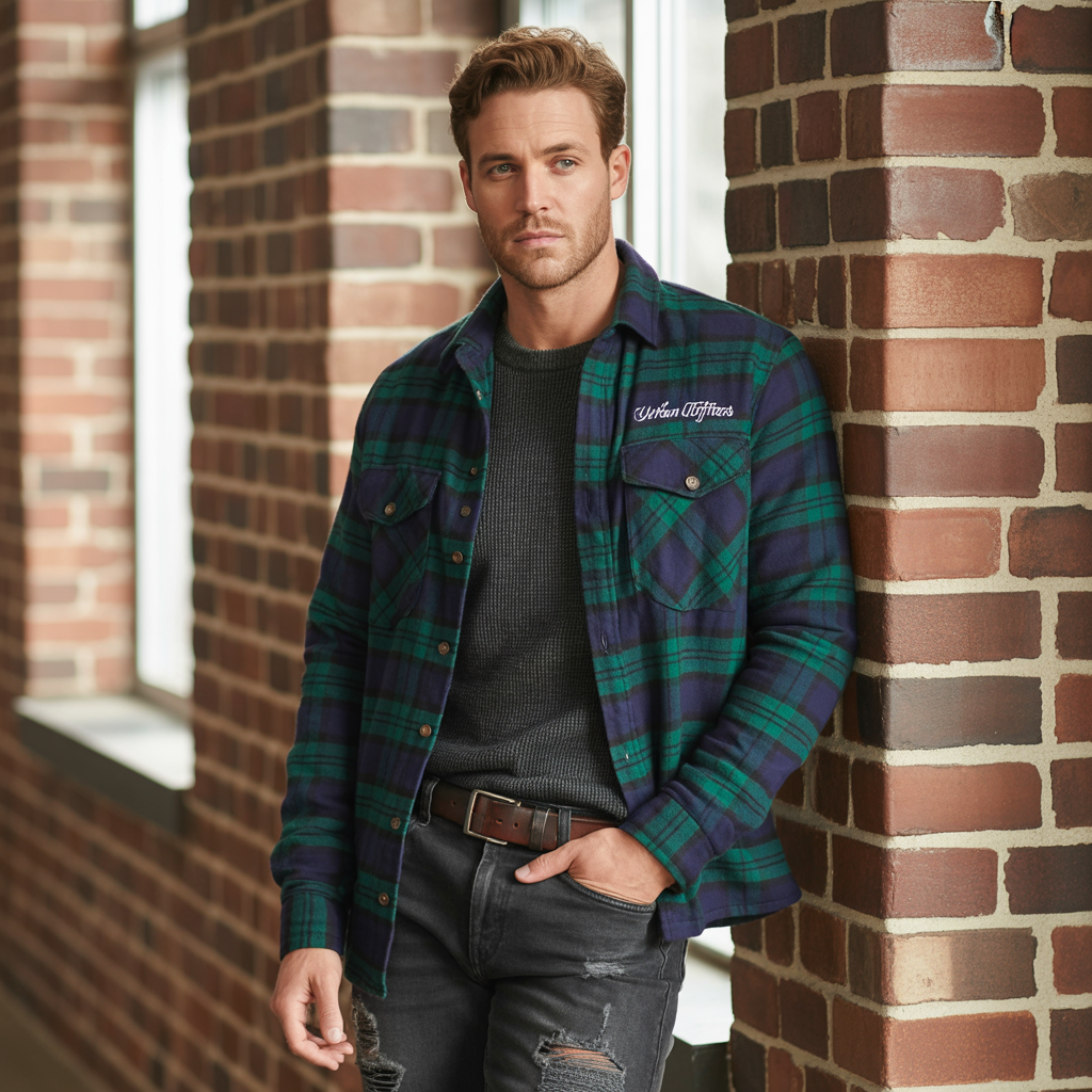 mens flannel outfit ideas