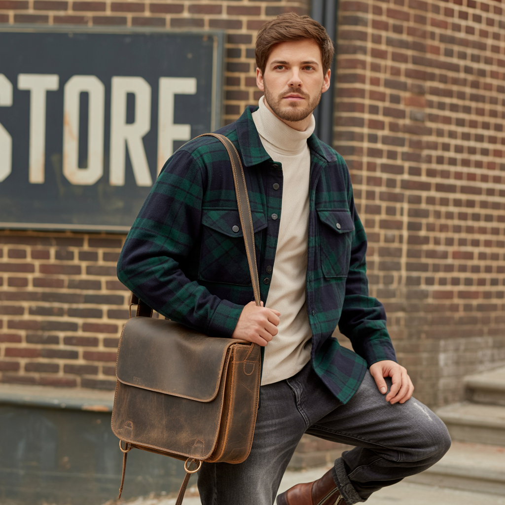 mens flannel outfit ideas