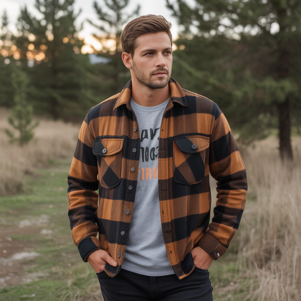 mens flannel outfit ideas