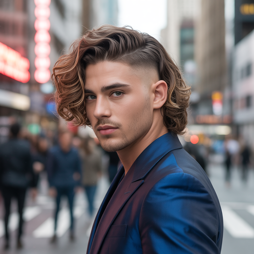 mens flow haircut