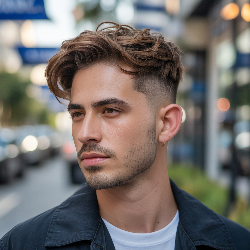 mens flow haircut