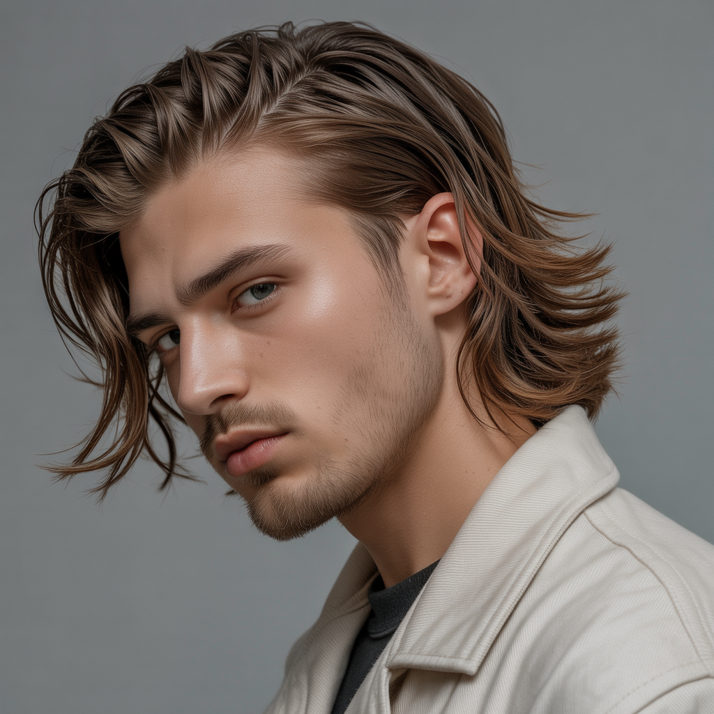mens flow haircut