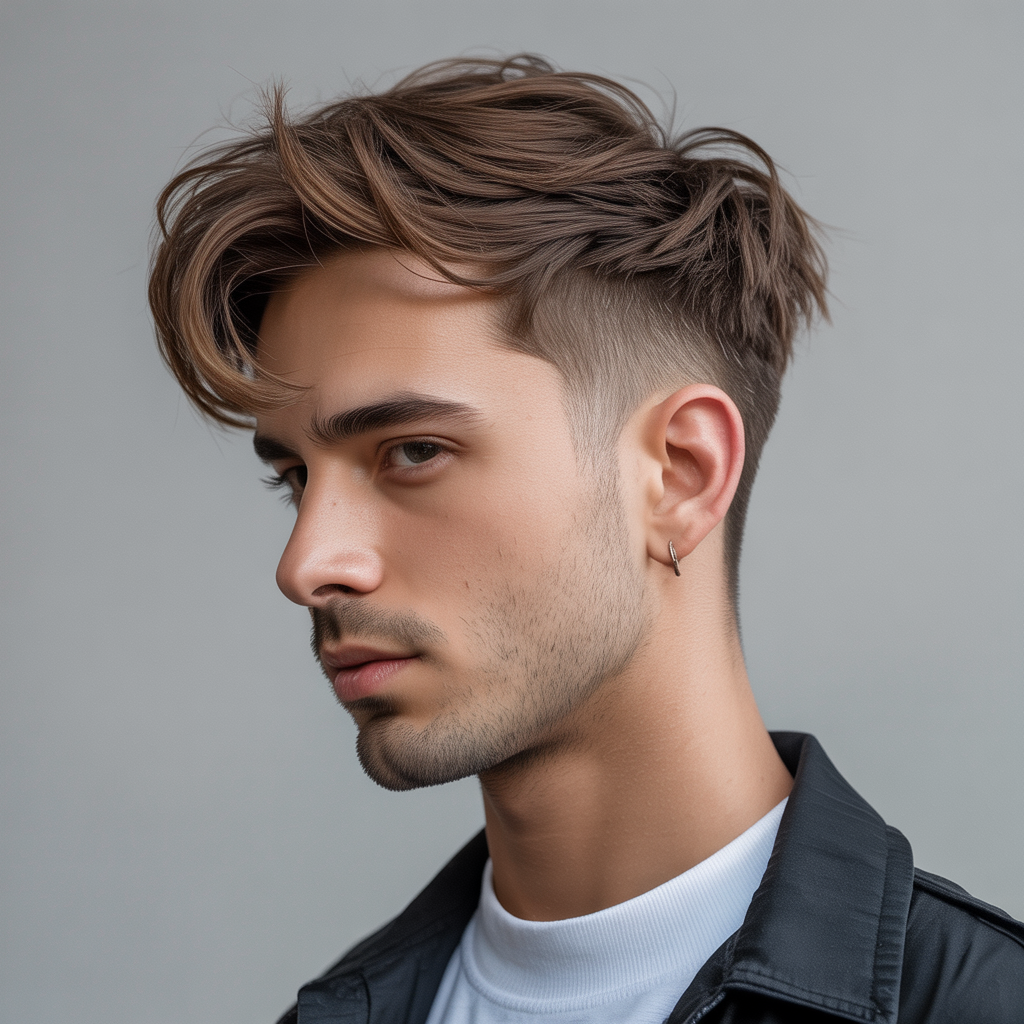 mens flow haircut