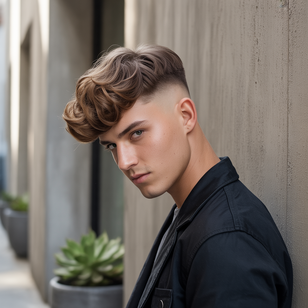 mens flow haircut