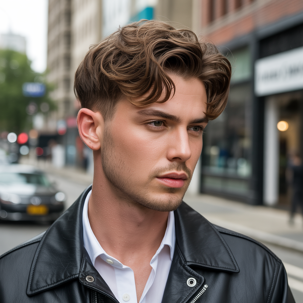 mens flow haircut