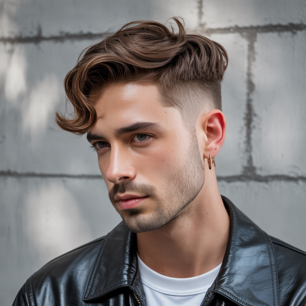 mens flow haircut